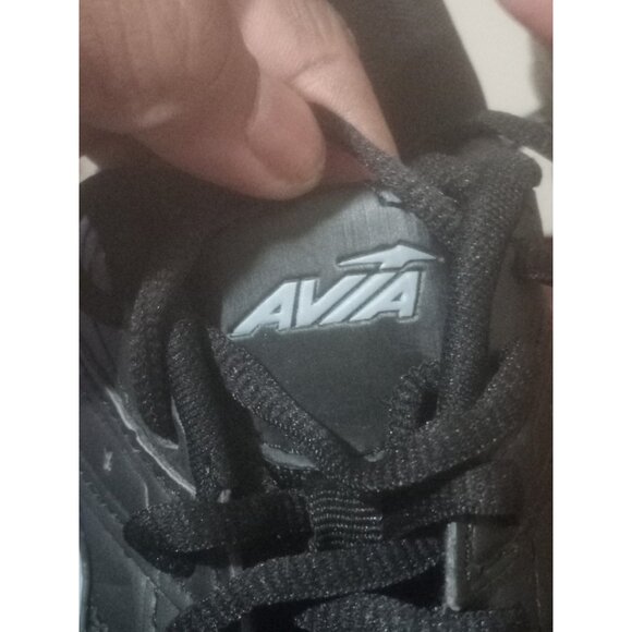 Size 8.5 Avia Men’s Shoe's Avi-Union II, Black Lace-Up Sneakers Regular Width - Picture 7 of 13